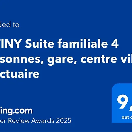 公寓 O'tiny Familiale 4 Personnes, Gare, Centre Ville, Sanctuaire *